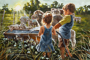 Their daily jobs | Luxury Canvas Prints