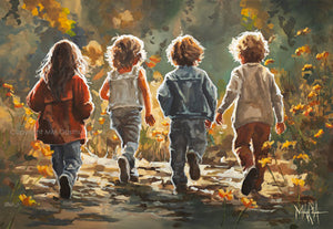 Golden Expedition | Canvas Prints