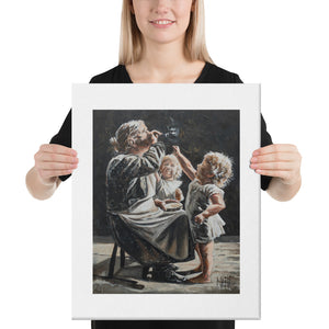 Blow Granny Bubbles | Canvas Prints