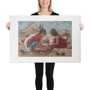 Farm Kids | Canvas Prints