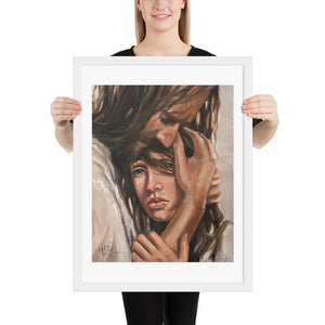 The Shepherds Embrace | Paper Prints