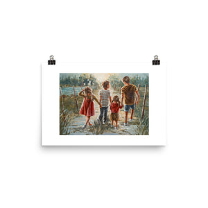 Afternoon Walks | Paper Prints