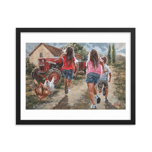 Running Home | Paper Prints