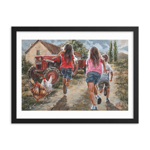 Running Home | Paper Prints