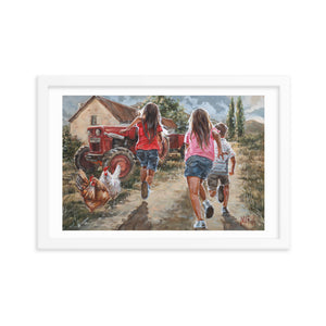 Running Home | Paper Prints