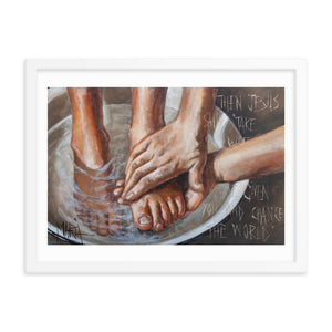 Washing Feet | Paper Prints