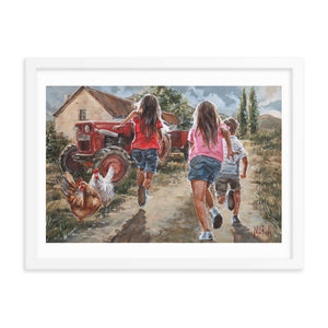 Running Home | Paper Prints