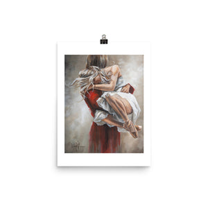 He is Running | Paper Prints