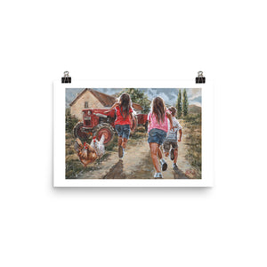 Running Home | Paper Prints