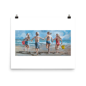Holiday at the ocean | Paper Prints