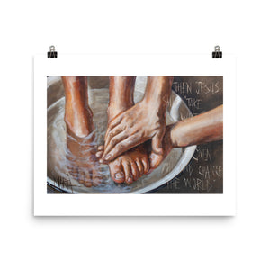 Washing Feet | Paper Prints