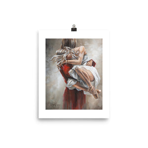 He is Running | Paper Prints