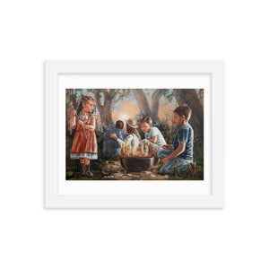 Smores and fireflies | Paper Prints