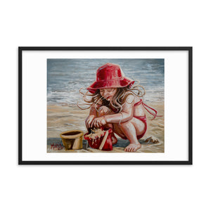 Girl in Red | Paper Prints