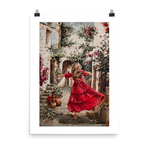 I never walk alone | Paper Prints