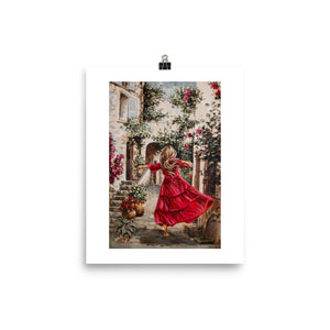 I never walk alone | Paper Prints