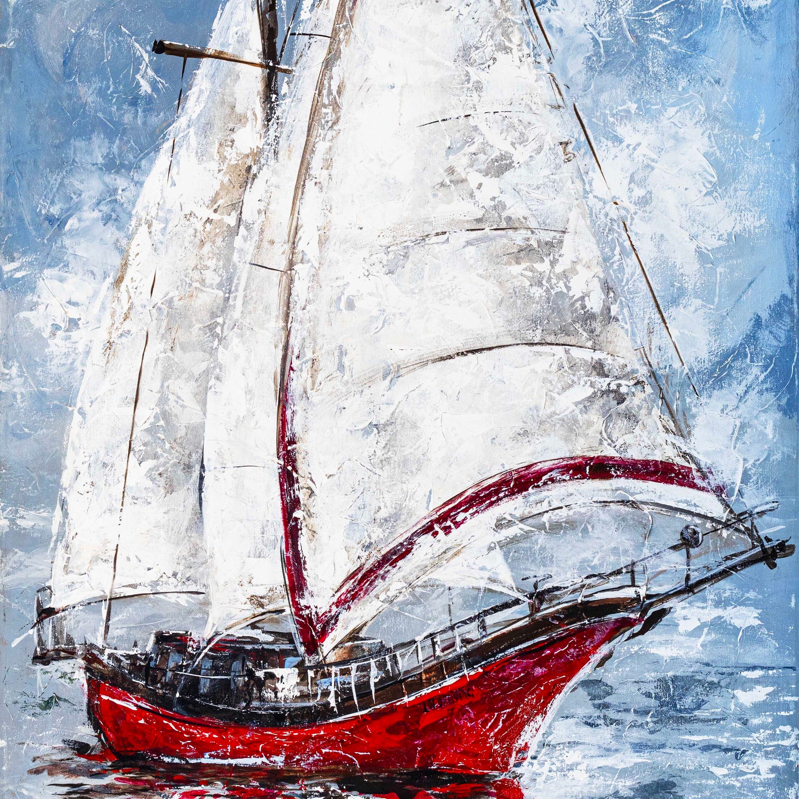 Rooi Seiljag | Original Art