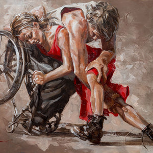 Carry each others burdens | Canvas Prints