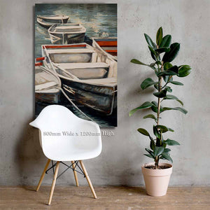 Rowboats | Luxury Canvas Prints