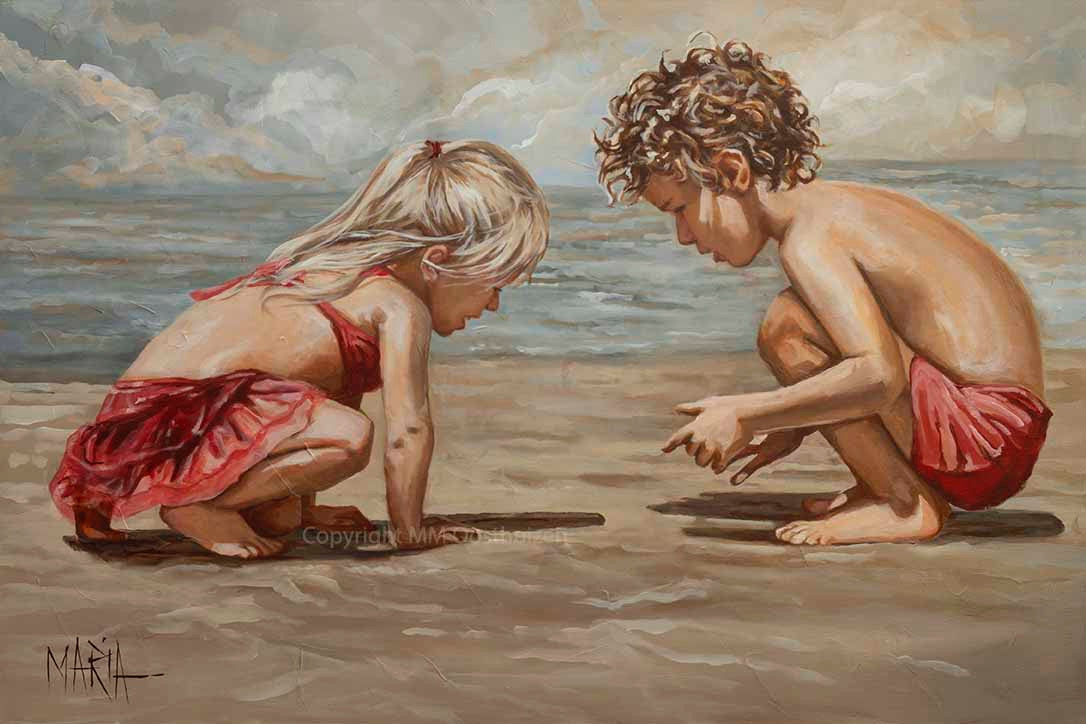 Brother and Sister | Luxury Canvas Prints