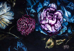 Tinge of Violet | Luxury Canvas Prints