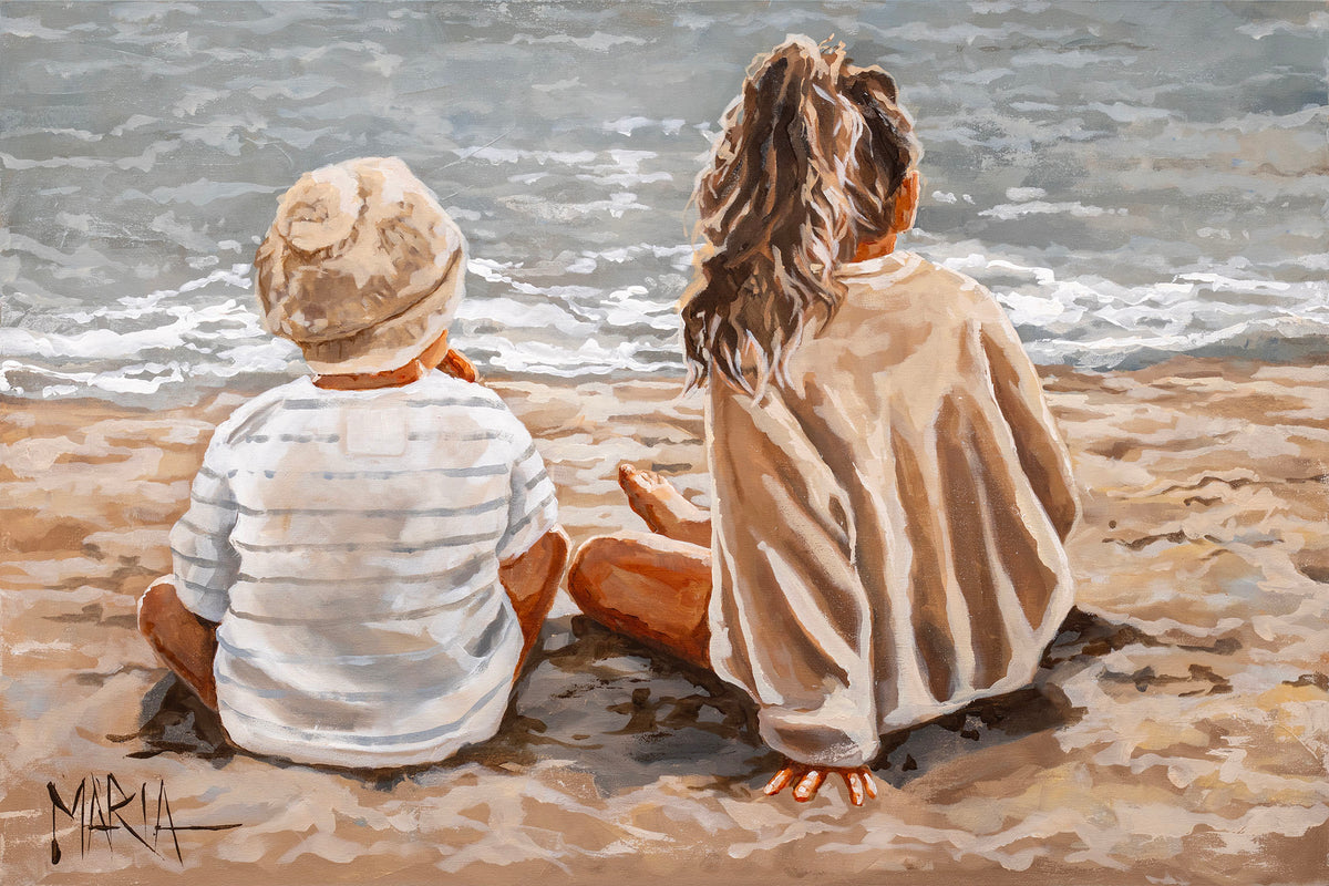 Little Beach Bums | Original Art