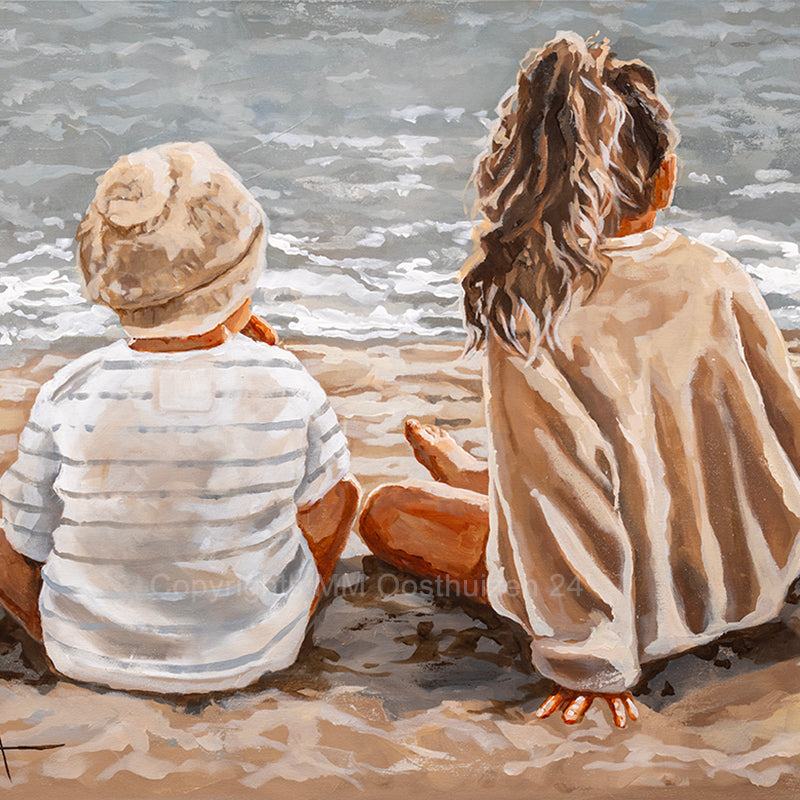 Little Beach Bums | Original Art