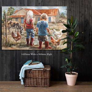 Farm Life | Luxury Canvas Prints