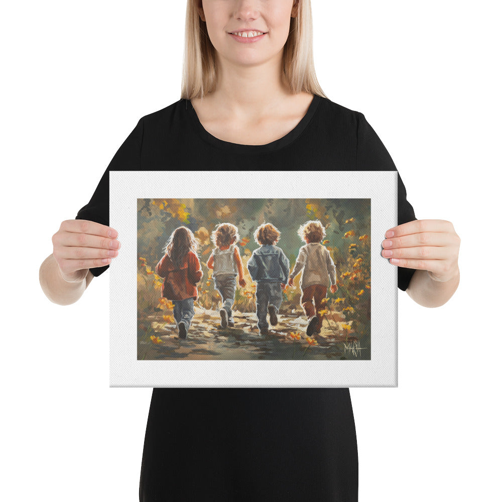 Golden Expedition | Canvas Prints