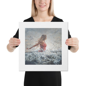 When I see a Flood, You see a Promise | Canvas Prints