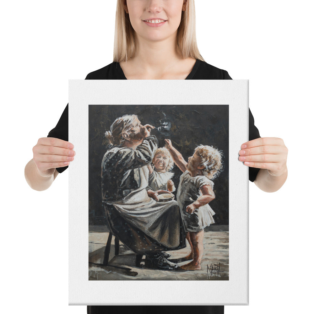 Blow Granny Bubbles | Canvas Prints