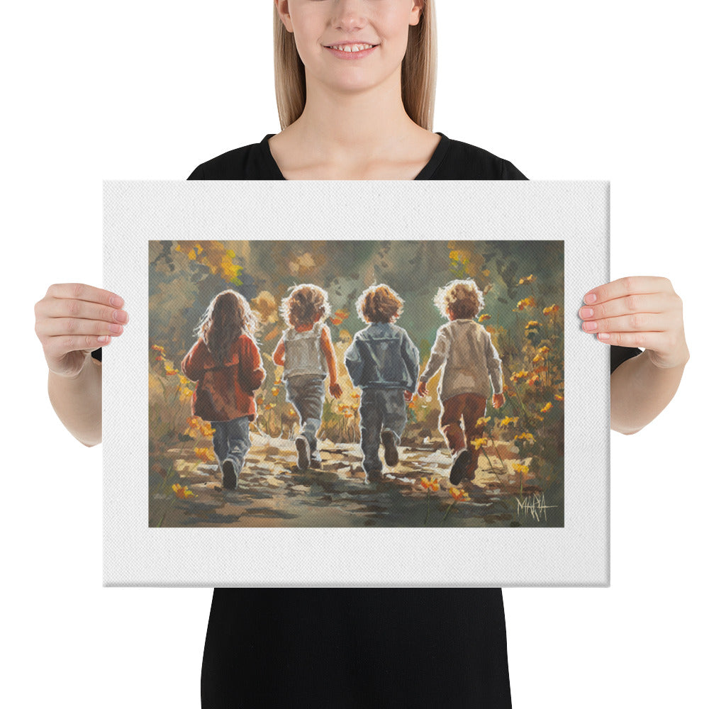 Golden Expedition | Canvas Prints