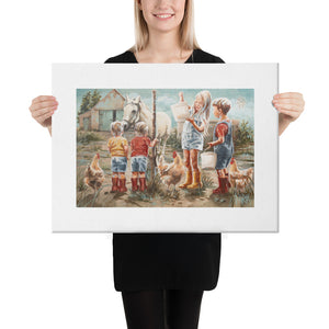 Our everyday life | Canvas Prints