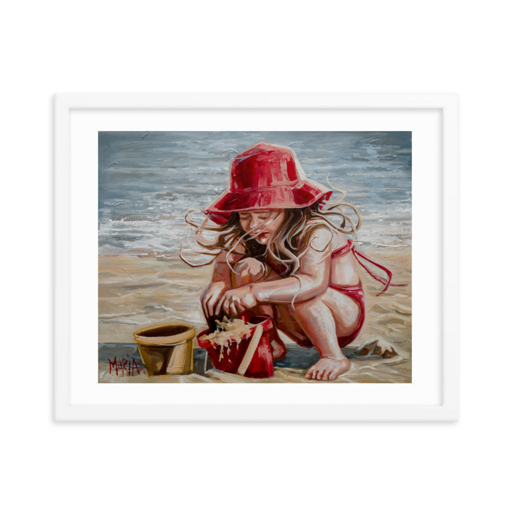 Girl in Red | Paper Prints