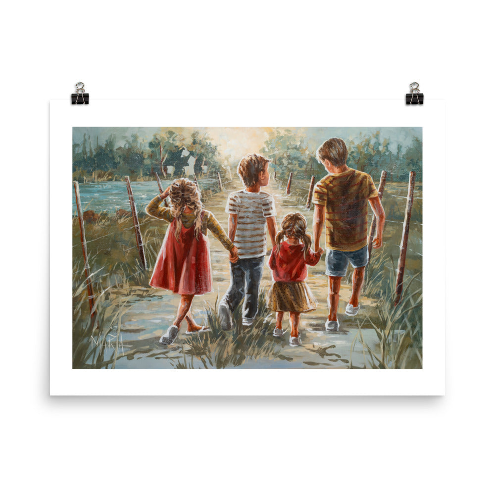 Afternoon Walks | Paper Prints