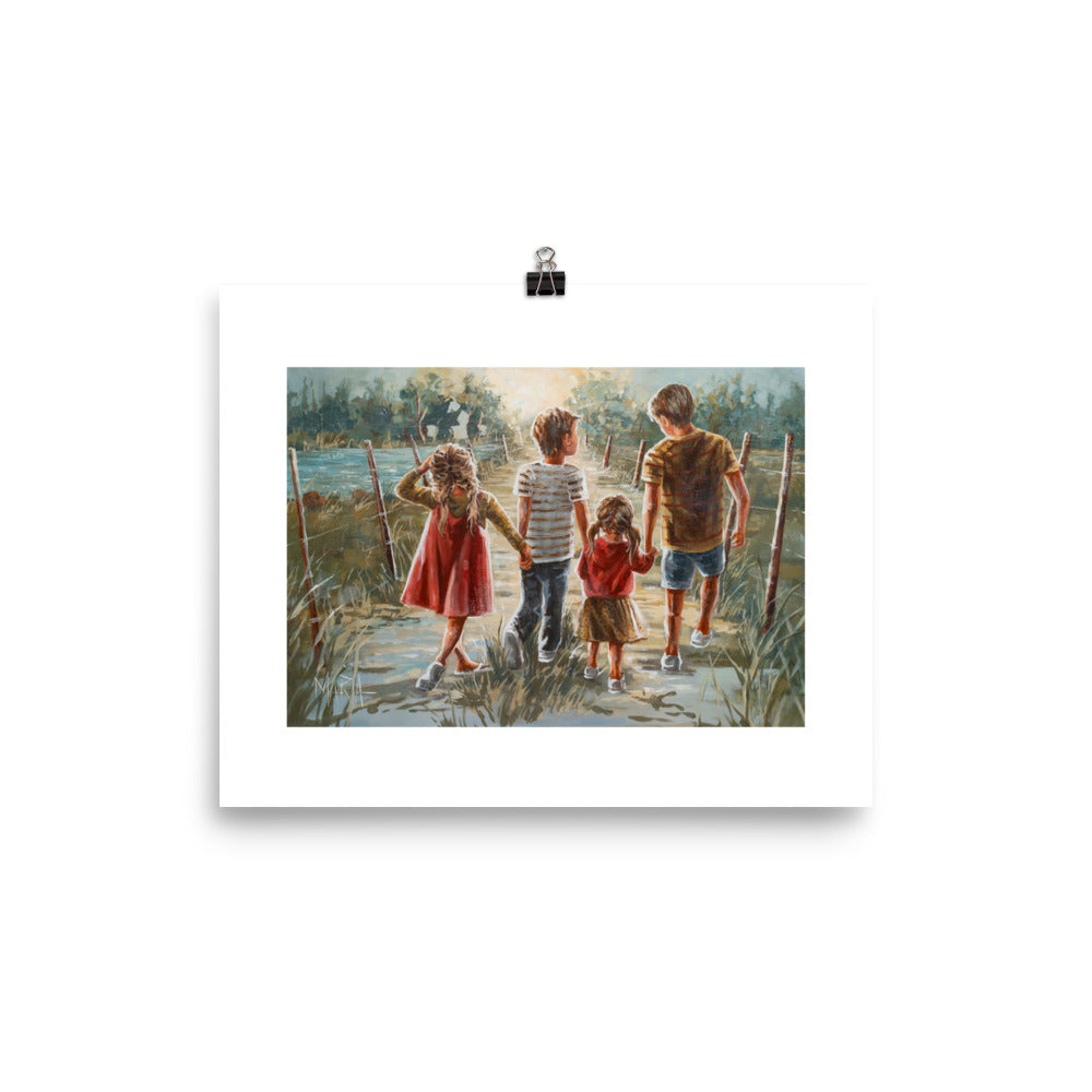 Afternoon Walks | Paper Prints