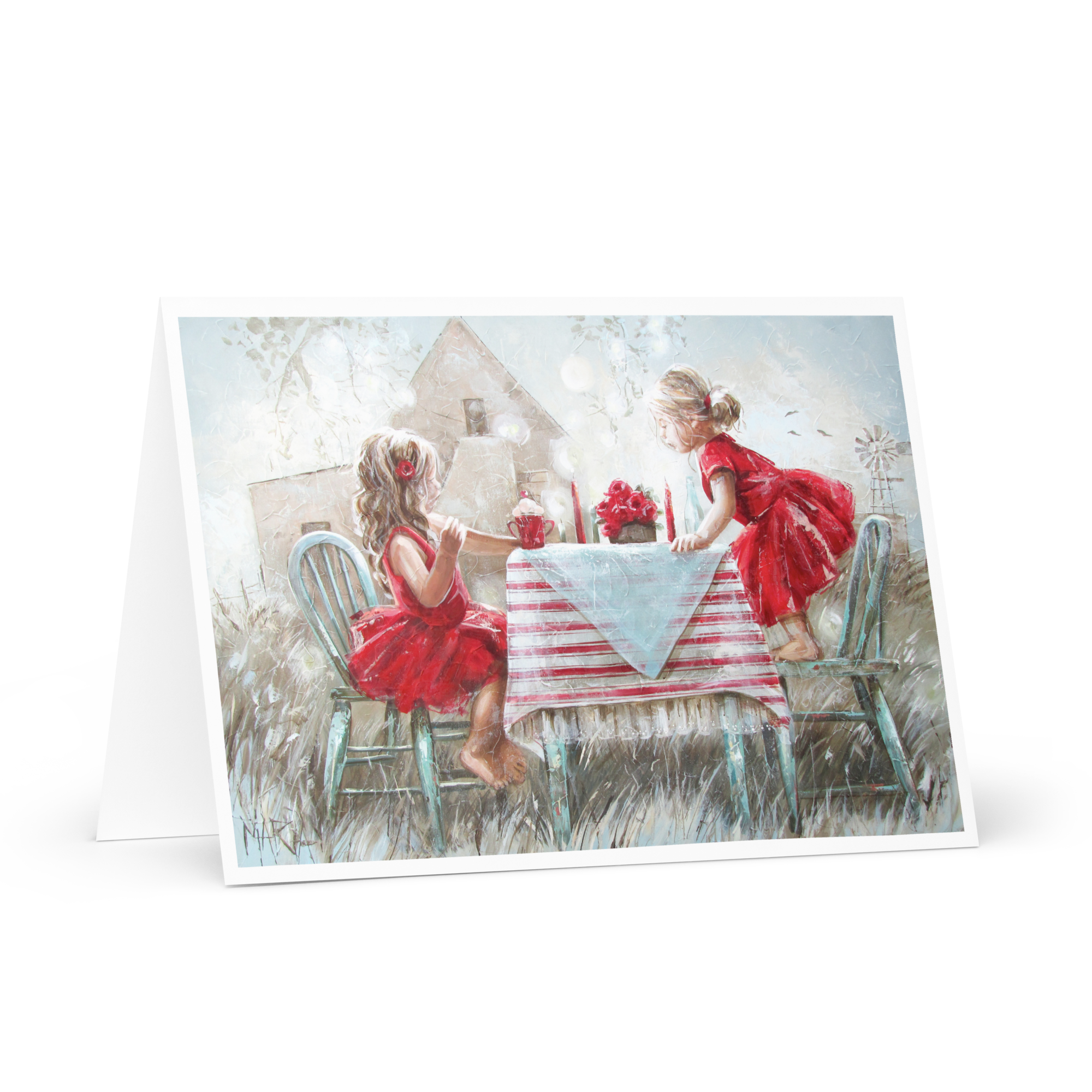 At The Feast | Greeting Card