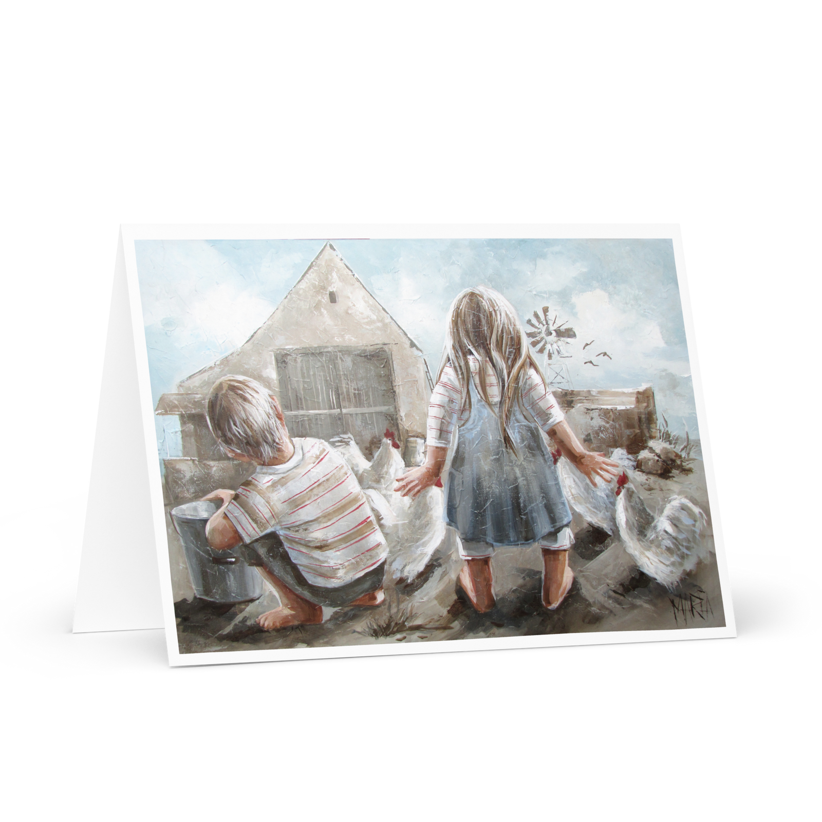 On a Day I | Greeting Card