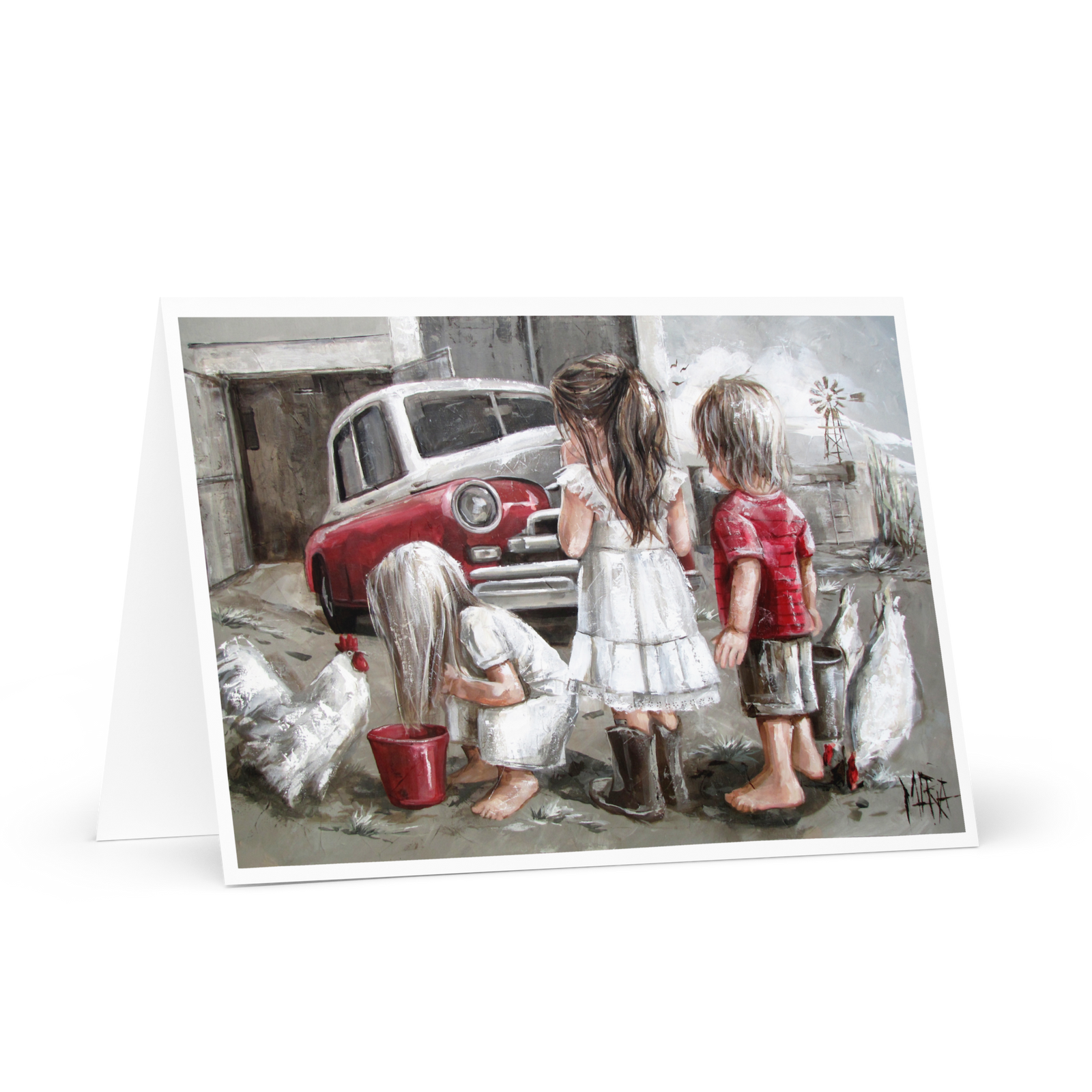 Old Car | Greeting Card