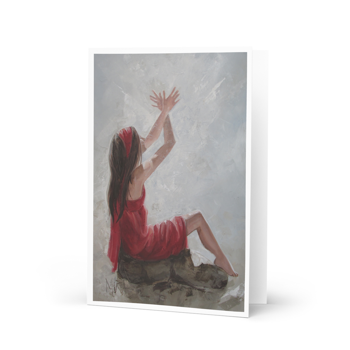 Joy Fall Down | Greeting Card