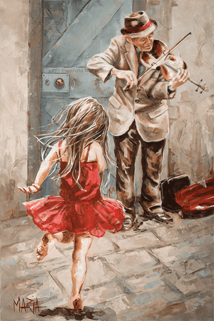 M17016 The Violin Player