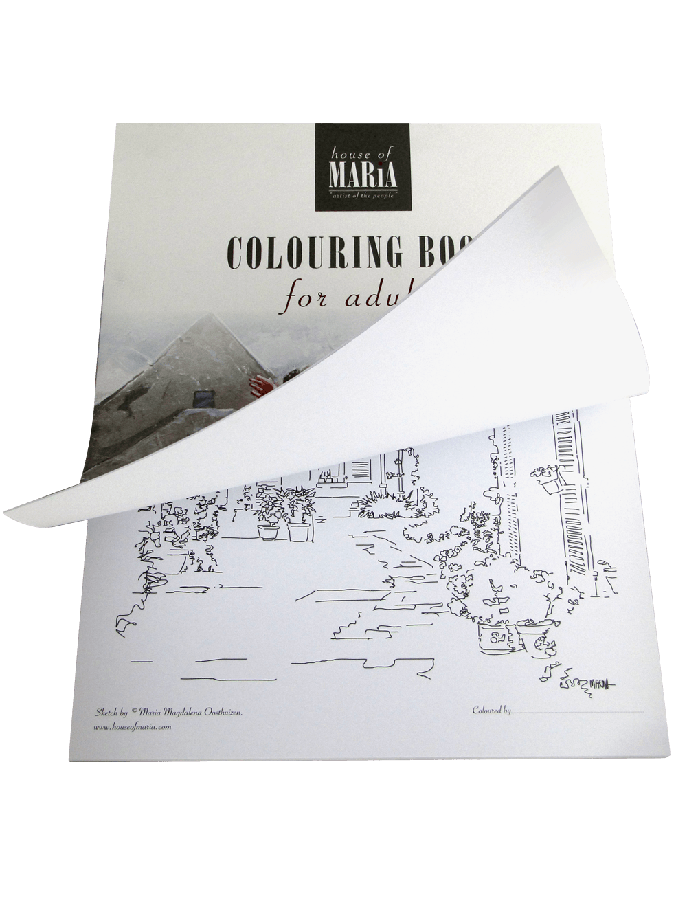 Maria's Coloring Book  - E-Book