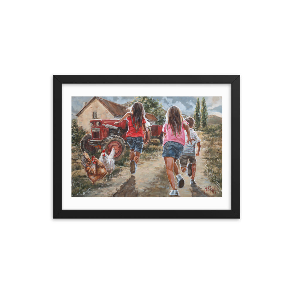 Running Home | Paper Prints