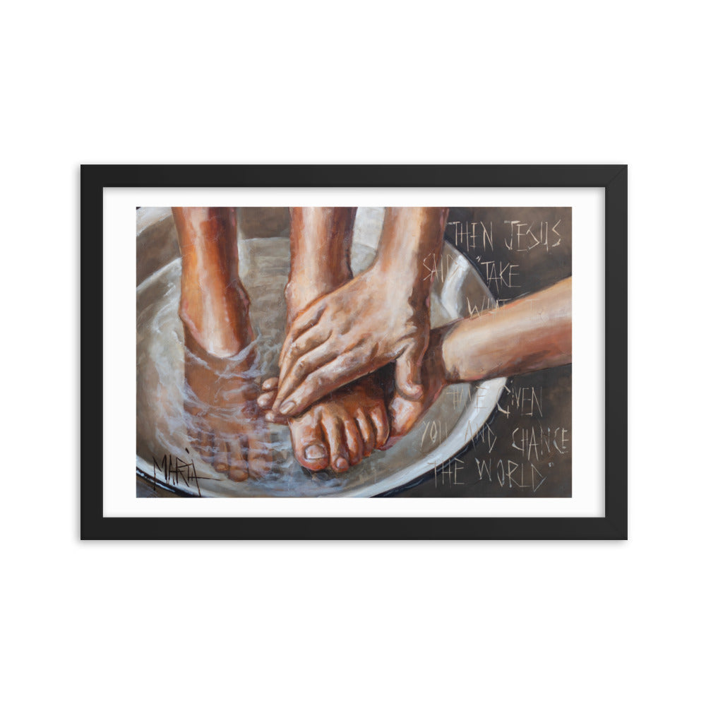 Washing Feet | Paper Prints