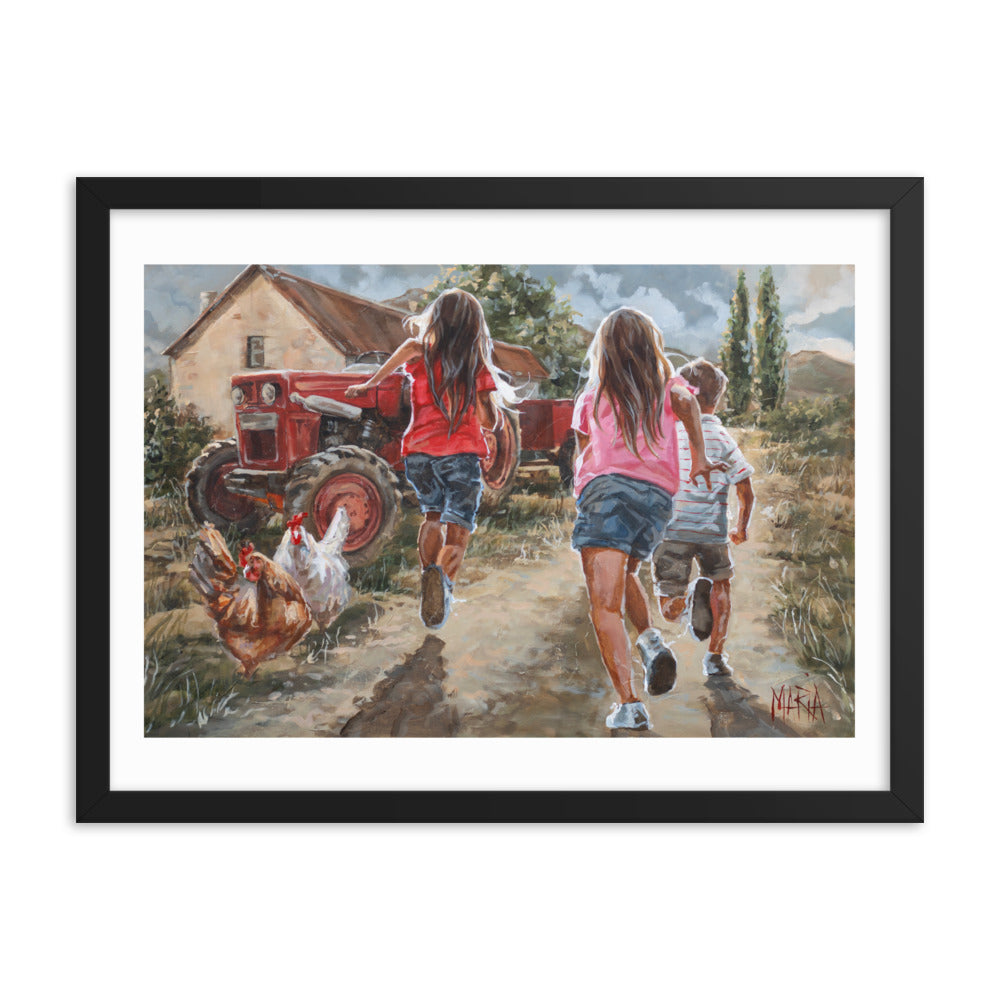 Running Home | Paper Prints