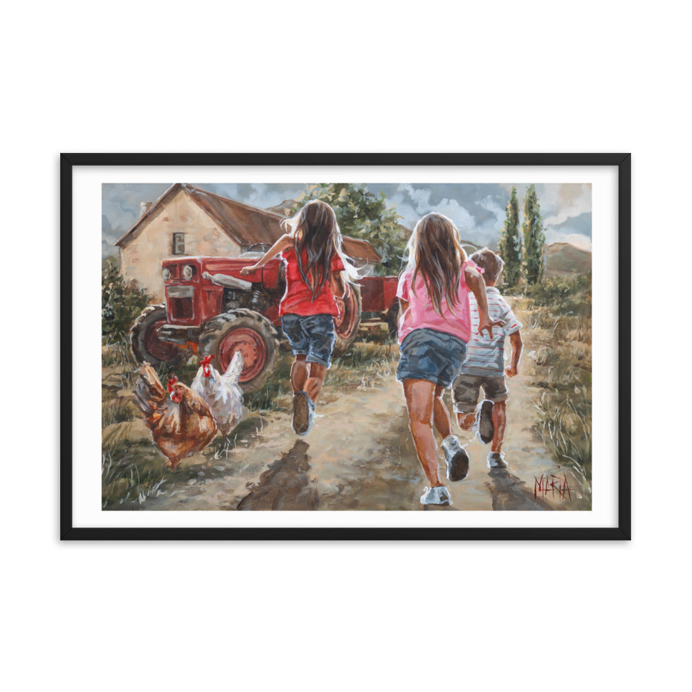 Running Home | Paper Prints