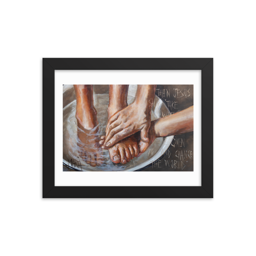 Washing Feet | Paper Prints