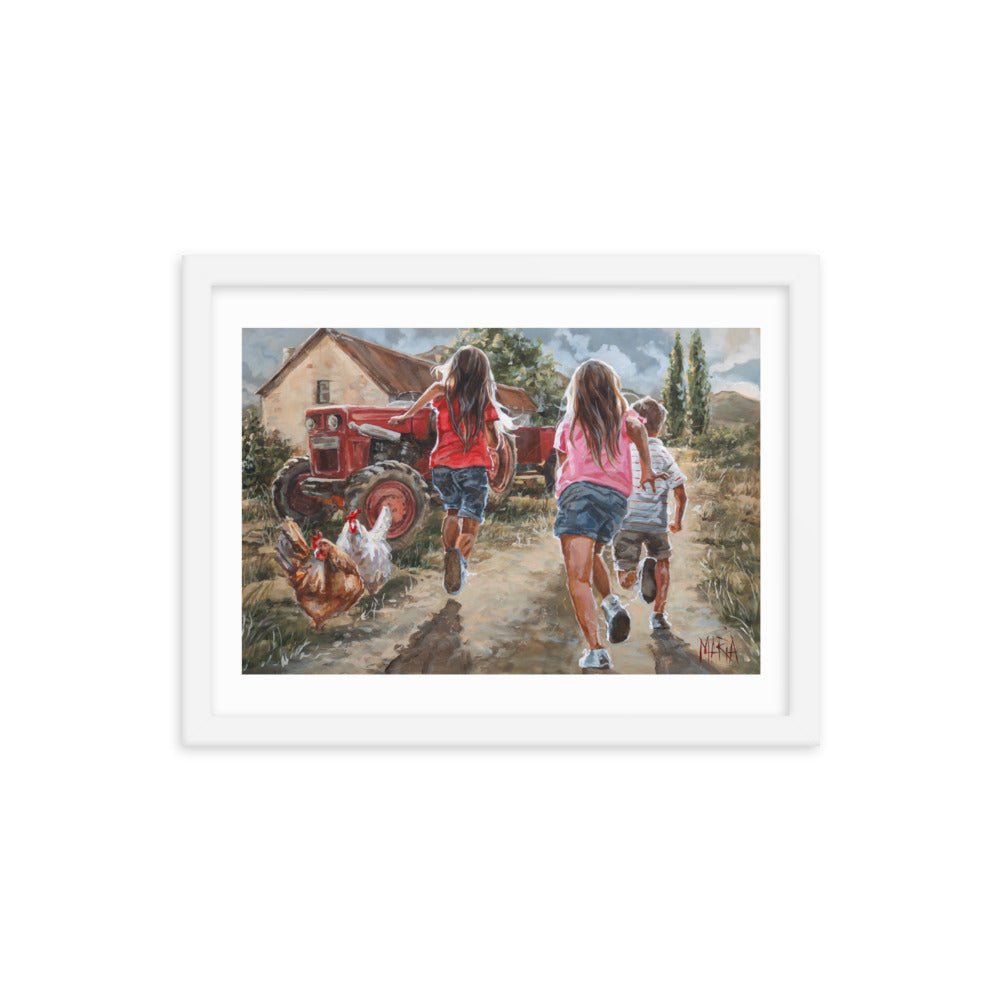 Running Home | Paper Prints