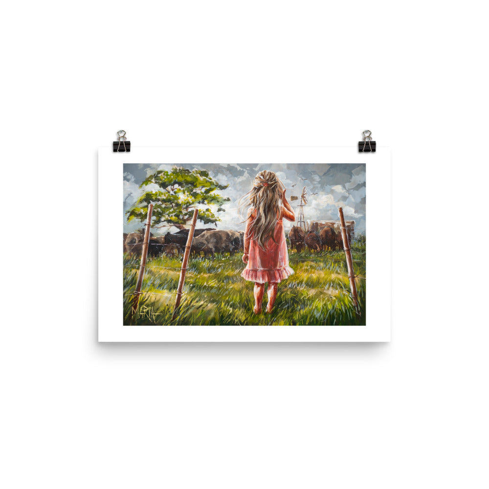 As far as the Lord's mercy | Paper Prints