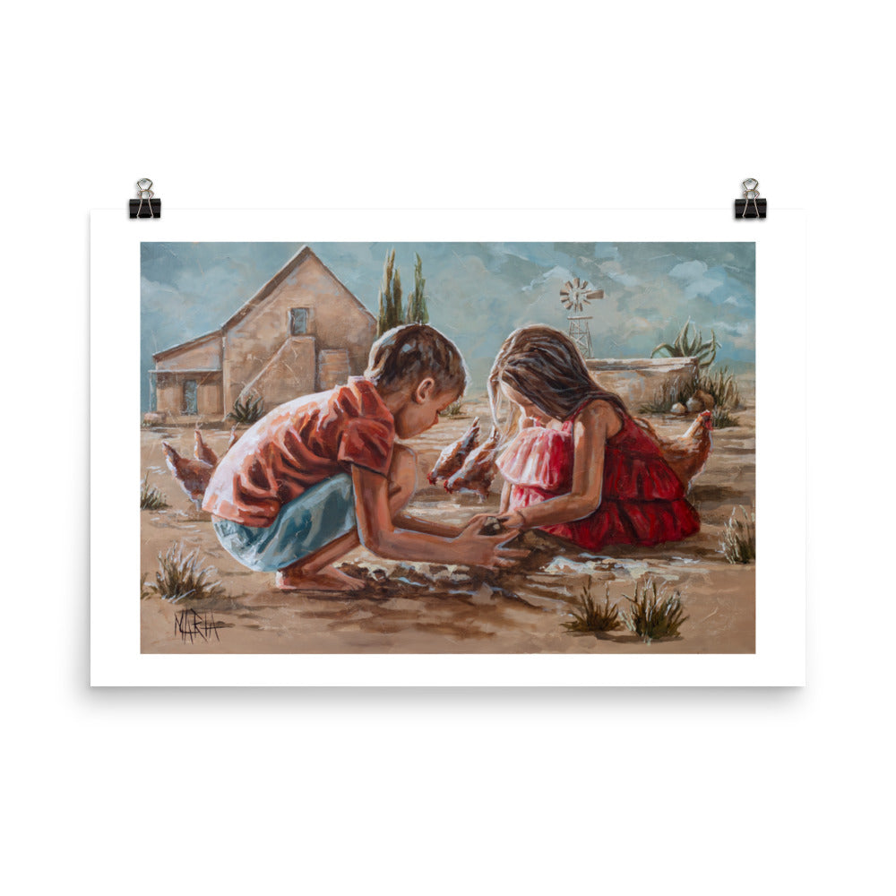 Farm Kids | Paper Prints